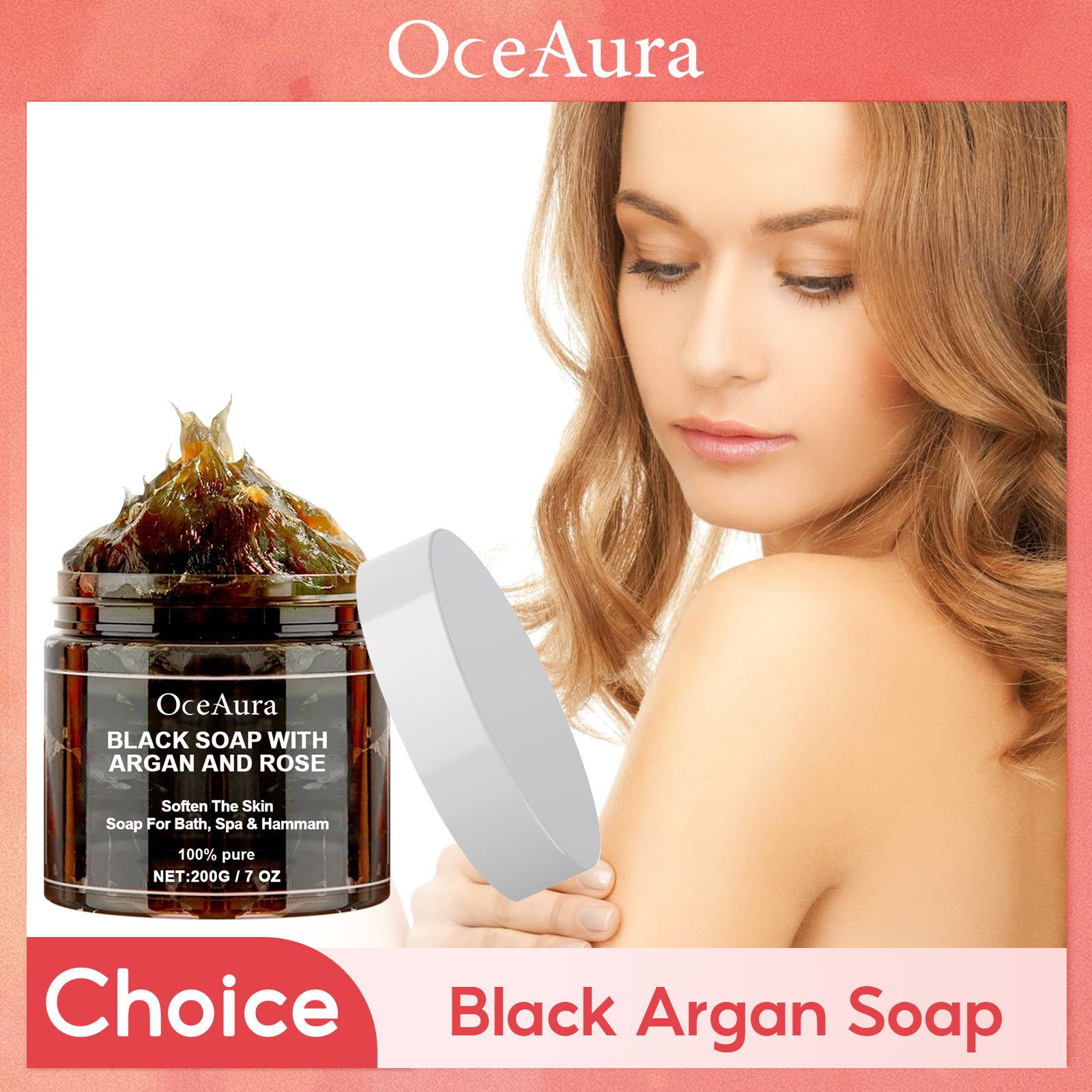 Soap Making Fragrance Oil - Czarne mydło oczyszczające głęboko złuszczający nawilżający