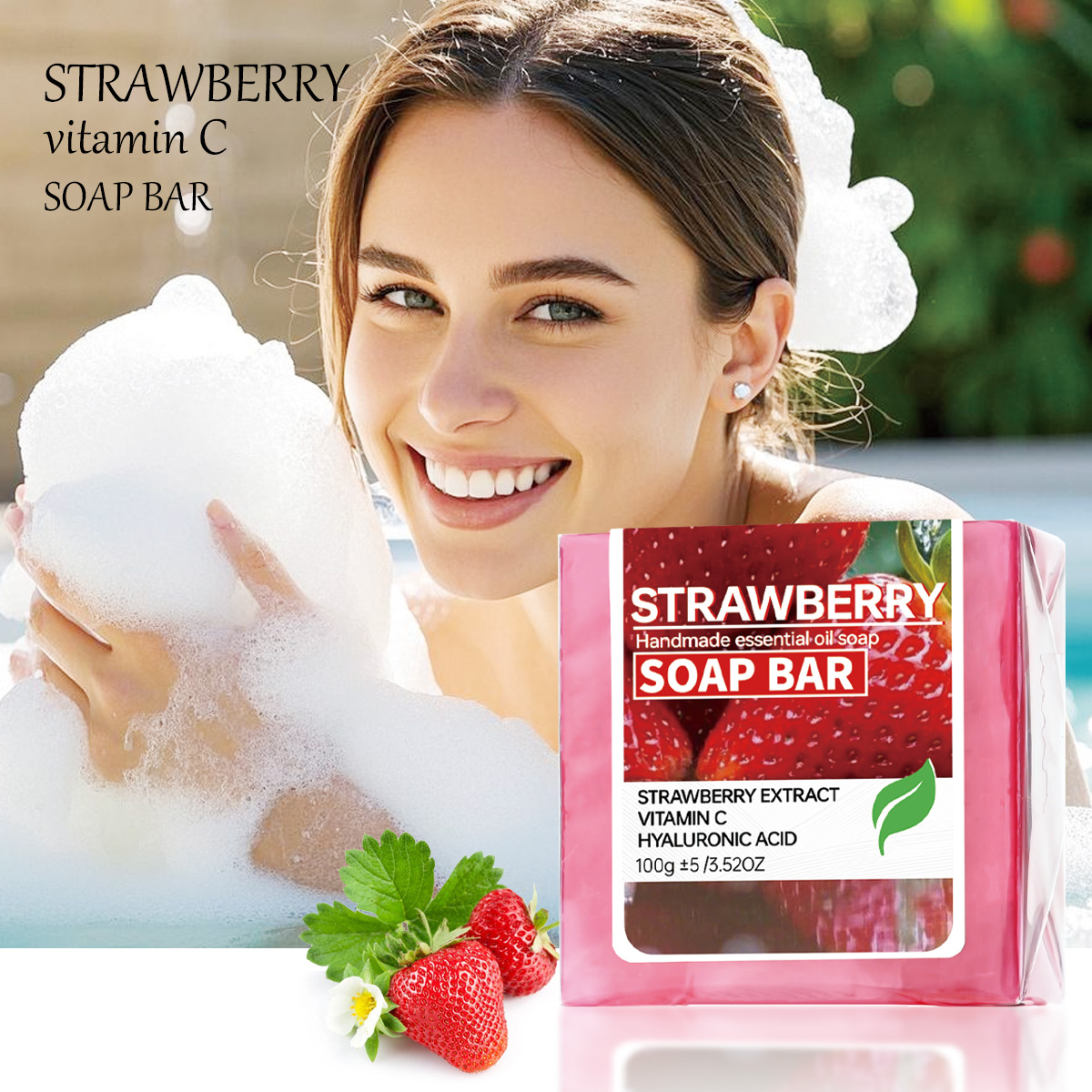 Soap Making Fragrance Oil - Dżem truskawkowy, puree owocowe, olejek eteryczny,