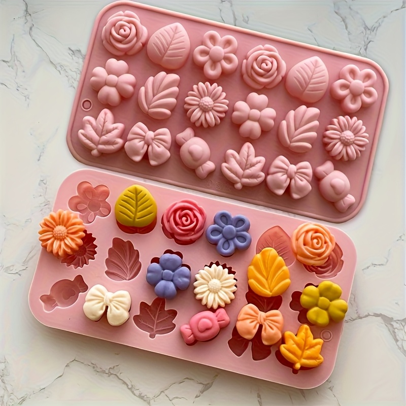 Soap Making Fragrance - 18 szt. Silikonowych Form do Świec