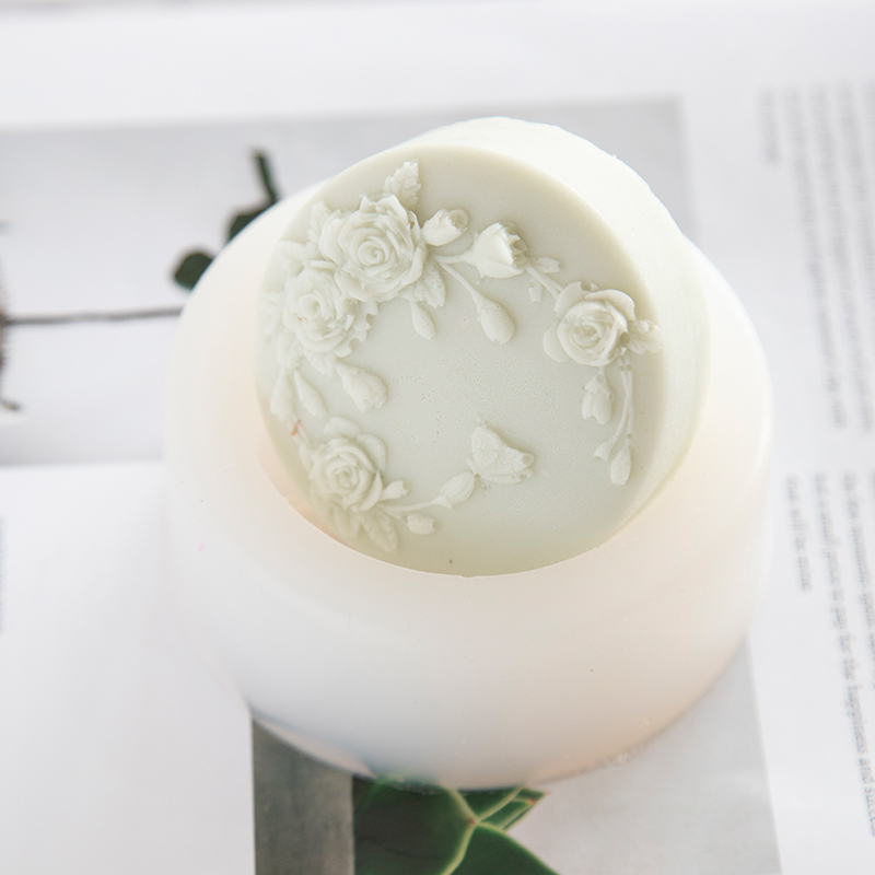 Okrągły kształt Kwiat róży Ręc – Soap Making Store recenzja i cena